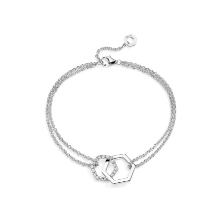 Bracelet Burato Amuleto Fine en or blanc et diamants